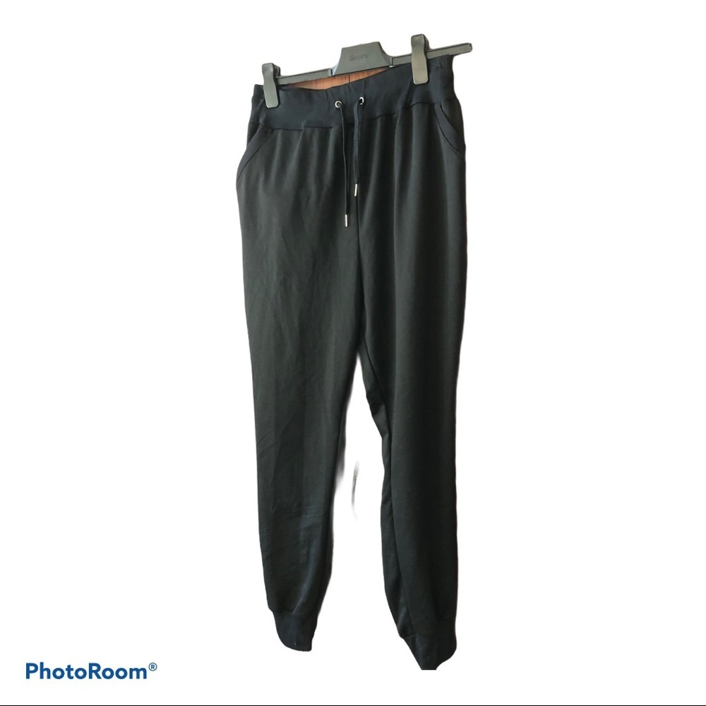 Black Track Sweat Pants Size L
